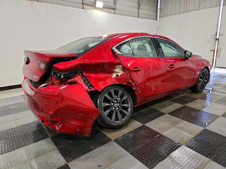 2025 Mazda 3 VIN 3MZBPABM7SM470792 COPART salvage auction — REAR END, Nc - Dlr Only-Clean/Over 25% Damage, sold $6,100 on 2026-07-02 (photo 3)