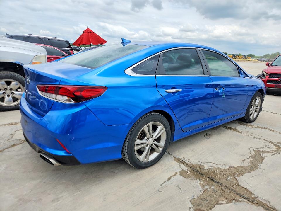 2019 Hyundai Sonata VIN 5NPE34AF9KH778956 COPART salvage auction — FRONT END, Tx - Salvage Vehicle Title, sold $3,000 on 2026-07-02 (photo 3)