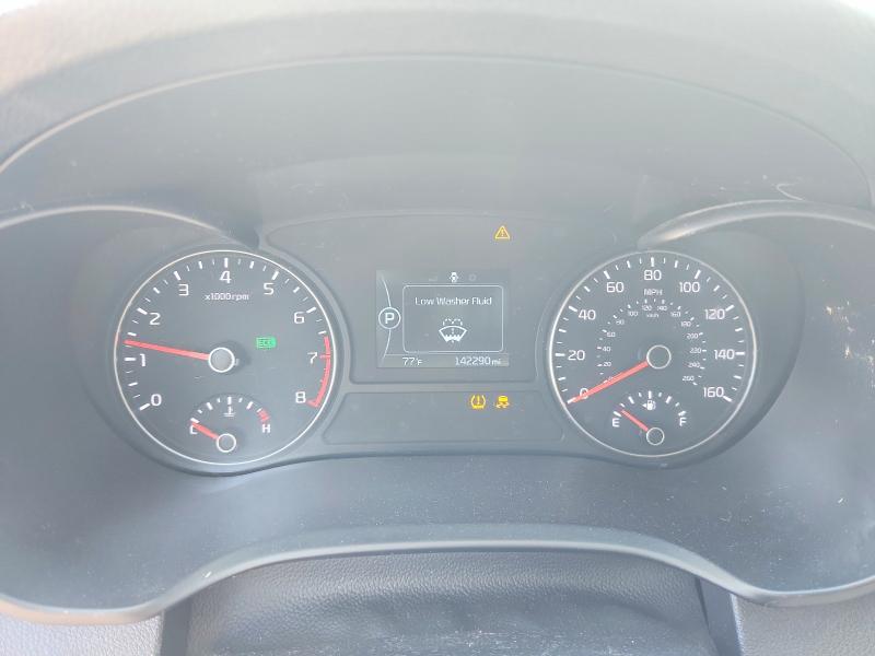 2016 Kia Optima VIN KNAGT4L37G5076926 COPART salvage auction — FRONT END, Salvage Title, sold $550 on 2026-07-14 (photo 9)