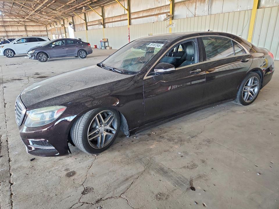 2014 Mercedes-benz S class VIN WDDUG8CB0EA043947 COPART salvage auction — FRONT END, Az - Certificate Of Title, sold $2,050 on 2026-07-29 (photo 1)