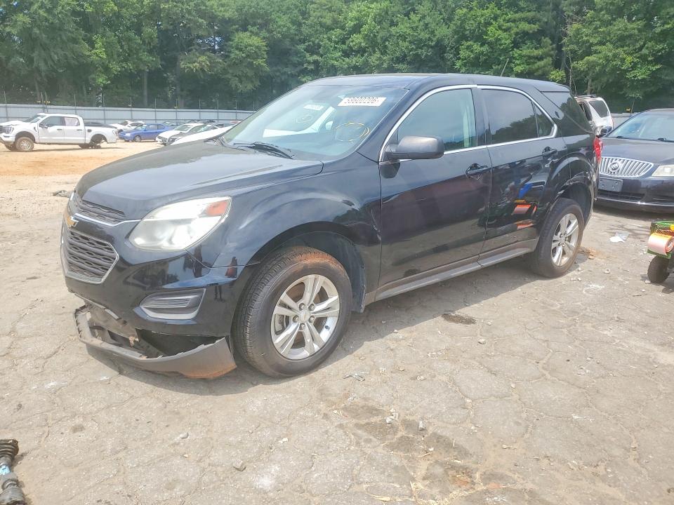 2016 Chevrolet Equinox VIN 2GNALBEK3G1162664 COPART salvage auction — SIDE, Ga - Certificate Of Title, sold $625 on 2026-07-02 (photo 1)