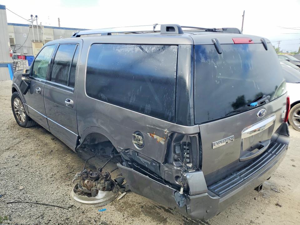 2014 Ford Expedition VIN 1FMJK1K56EEF10811 COPART salvage auction — REAR END, Ca - Dis/Dlr/Exp Only Clean Title (P), sold $475 on 2026-07-27 (photo 2)