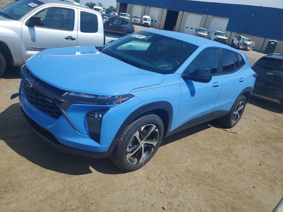 2024 Chevrolet Trax VIN KL77LGE27RC181213 COPART salvage auction — FRONT END, Mi - Cert Of Title-Salvage Vehicle, sold $6,900 on 2026-07-10 (photo 1)