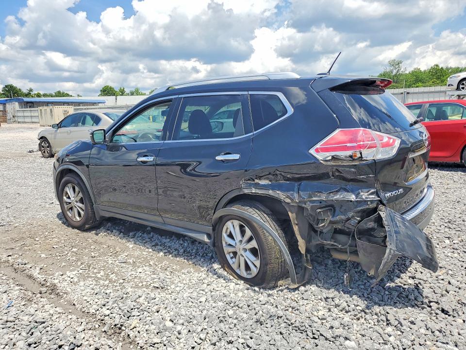 2016 Nissan VIN KNMAT2MT6GP647113 COPART salvage auction — REAR END, Al - Cert Of Title-Salvage Title, sold $1,100 on 2026-07-21 (photo 2)