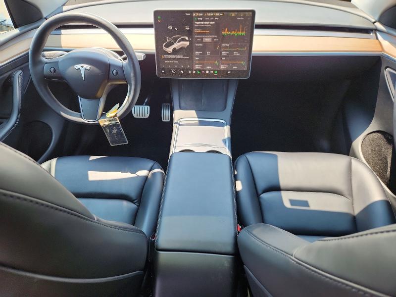 2023 Tesla Model y VIN 7SAYGDEF7PF860074 COPART salvage auction — FRONT END, Ct - Cert Of Title-Salvage, sold $13,700 on 2026-07-09 (photo 8)