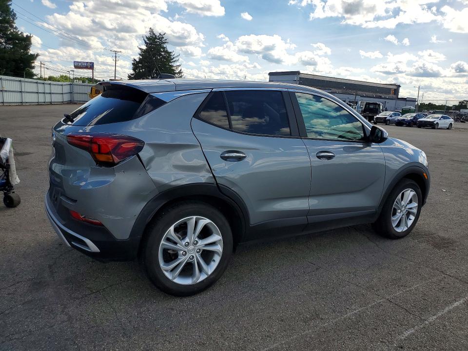 2023 Buick Encore gx VIN KL4MMBS22PB022459 COPART salvage auction — SIDE, IN - CERT OF TITLE-SALVAGE TITLE, sold $1,950 on 2026-07-24 (photo 3)