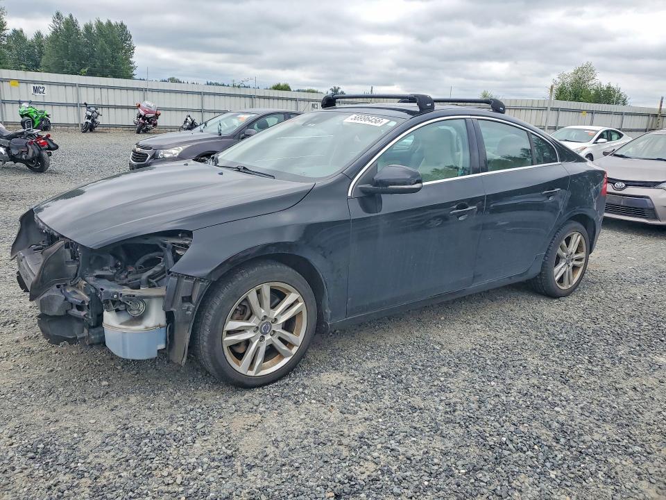2013 Volvo S60 VIN YV1612FH9D1231358 COPART salvage auction — FRONT END, Wa - Bill Of Sale, sold $1,200 on 2026-07-20 (photo 1)
