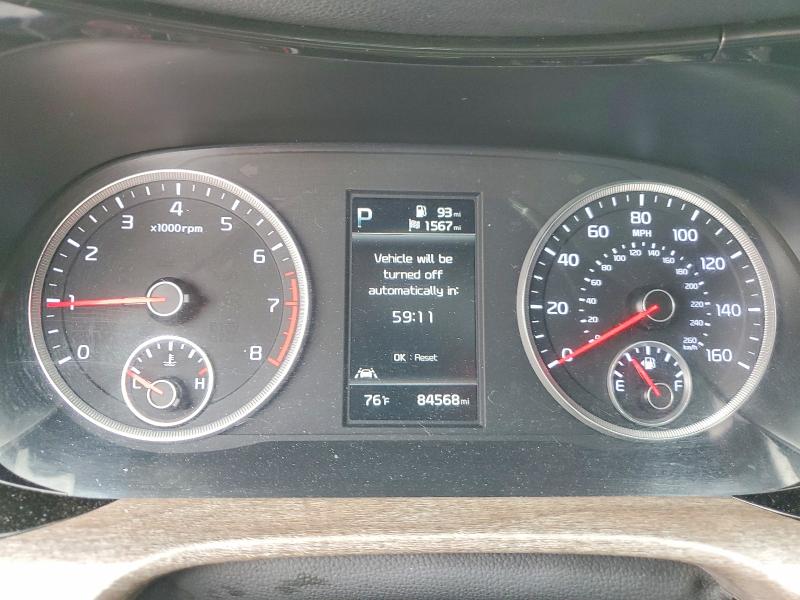 2021 Kia K5 VIN 5XXG34J26MG008590 COPART salvage auction — HAIL, Mo - Certificate Of Title (P), sold $4,750 on 2026-07-06 (photo 9)