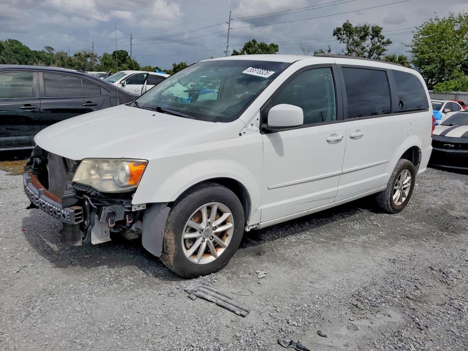 2016 Dodge Grand caravan VIN 2C4RDGCGXGR180794 COPART salvage auction — FRONT END, Fl - Certificate Of Title, sold $1,050 on 2026-07-06 (photo 1)