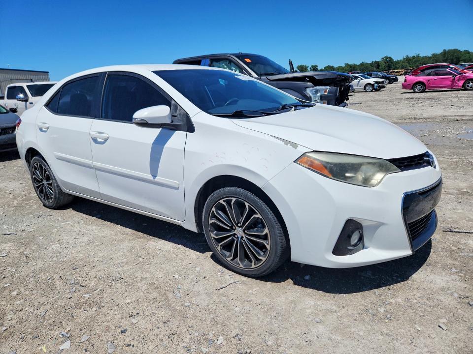 2015 Toyota Corolla VIN 5YFBURHE2FP207702 COPART salvage auction — HAIL, Il - Salvage Certificate, sold $4,450 on 2026-07-13 (photo 4)