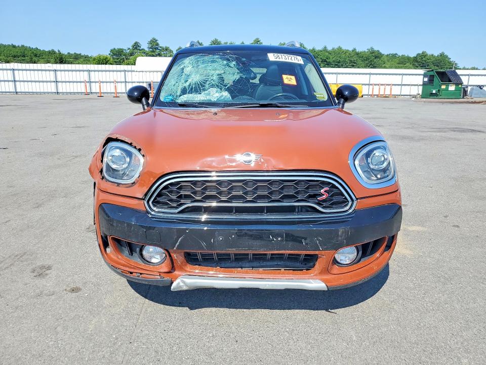 2019 Mini Cooper VIN WMZYT5C53K3E63950 COPART salvage auction — FRONT END, Me - Cert Of Title-Salvage Collisio, sold $2,200 on 2026-08-12 (photo 5)