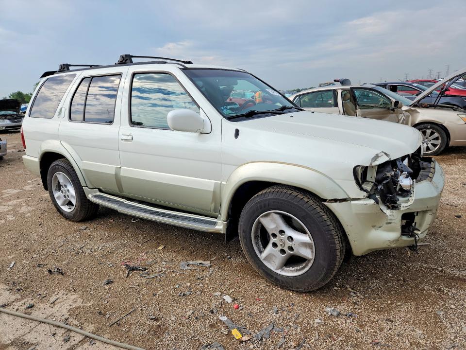 2002 Infiniti Qx4 VIN JNRDR09YX2W254038 COPART salvage auction — FRONT END, Il - Salvage Certificate, sold $325 on 2026-07-14 (photo 4)