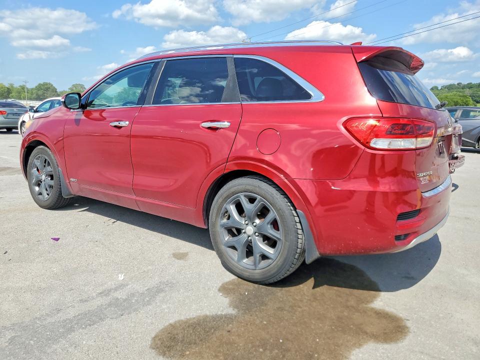 2016 Kia Sorento VIN 5XYPKDA59GG088285 COPART salvage auction — MINOR DENT/SCRATCHES, Ar - Certificate Of Title, sold $1,550 on 2026-07-27 (photo 2)