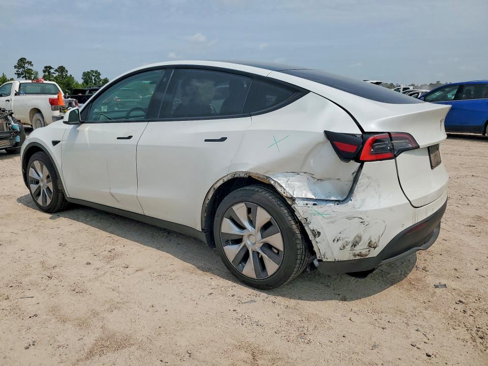 2021 Tesla VIN 5YJYGDEE1MF077803 COPART salvage auction — REAR END, Tx - Salvage Vehicle Title, sold $8,900 on 2026-07-10 (photo 2)