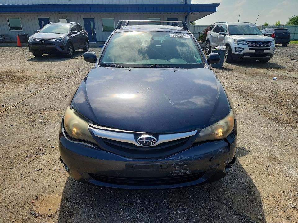 2010 Subaru Impreza VIN JF1GH6B65AH807019 COPART salvage auction — FRONT END, Wi - Junked Vehicle Bill Of Sale, sold $250 on 2026-07-07 (photo 5)