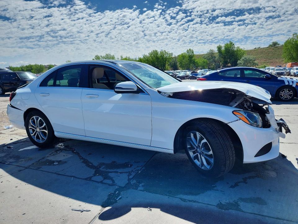 2017 Mercedes-benz VIN WDDWF4KB2HR232868 COPART salvage auction — FRONT END, CO - SALVAGE TITLE, sold $1,750 on 2026-07-27 (photo 4)