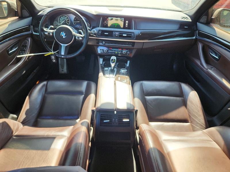 2016 BMW 5 series VIN WBA5B1C52GG551588 COPART salvage auction — BURN, TX - SALVAGE VEHICLE TITLE (P), sold $4,200 on 2026-08-07 (photo 8)