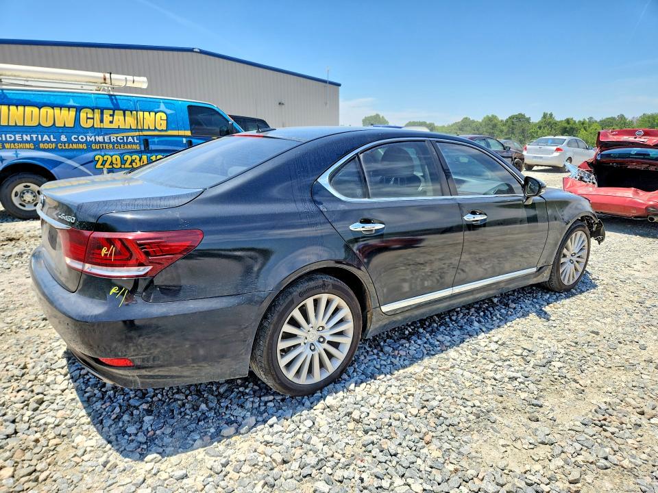 2013 Lexus Ls VIN JTHBL5EF7D5115924 COPART salvage auction — FRONT END, Ga - Cert Of Title-Salvage, sold $1,650 on 2026-07-09 (photo 3)