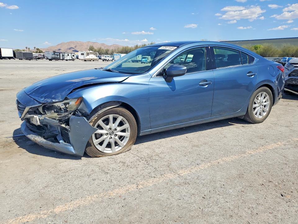 2015 Mazda 6 VIN JM1GJ1U58F1208153 COPART salvage auction — FRONT END, Nv - Salvage Title, sold $1,650 on 2026-07-30 (photo 1)