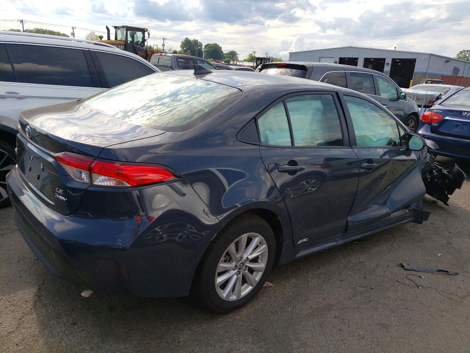 2025 Toyota Corolla VIN JTDBDMHE2S3018117 COPART salvage auction — SIDE, Ct - Cert Of Title-Salvage, sold $1,650 on 2026-07-28 (photo 3)