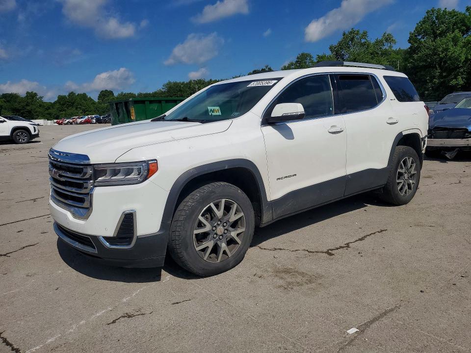 2021 Gmc Acadia VIN 1GKKNRLS9MZ102205 COPART salvage auction — REAR END, Pa - Certificate Of Salvage, sold $4,400 on 2026-07-02 (photo 1)