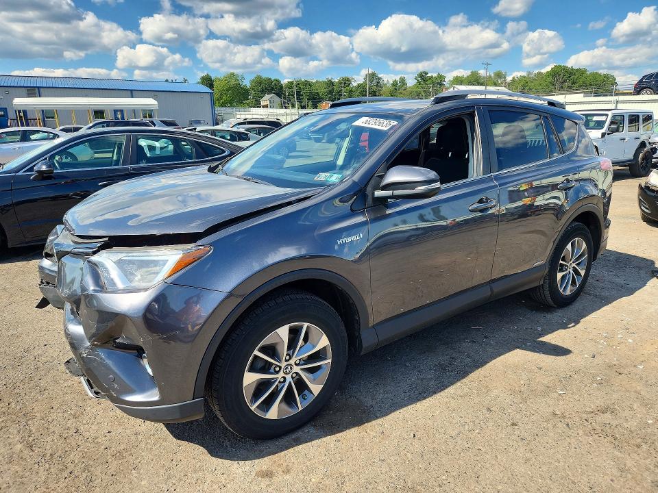 2017 Toyota Rav 4 VIN JTMRJREV3HD134972 COPART salvage auction — FRONT END, Pa - Certificate Of Salvage, sold $5,800 on 2026-07-02 (photo 1)
