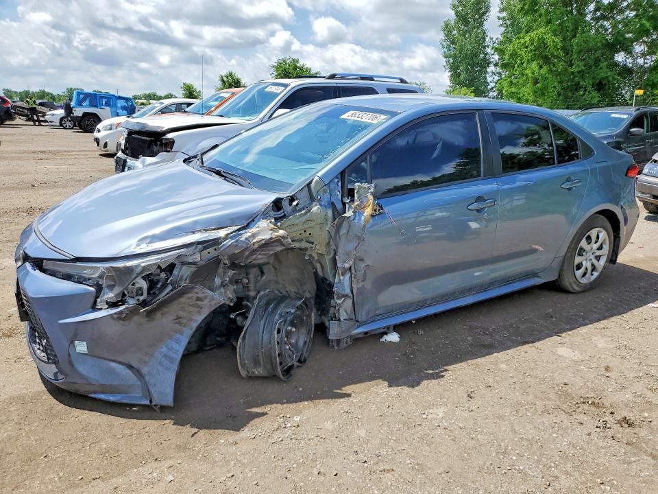 2020 Toyota Corolla VIN 5YFBPRBE3LP121908 COPART salvage auction — UNDERCARRIAGE, On - Permit Salvage, sold $3,200 on 2026-07-30 (photo 1)