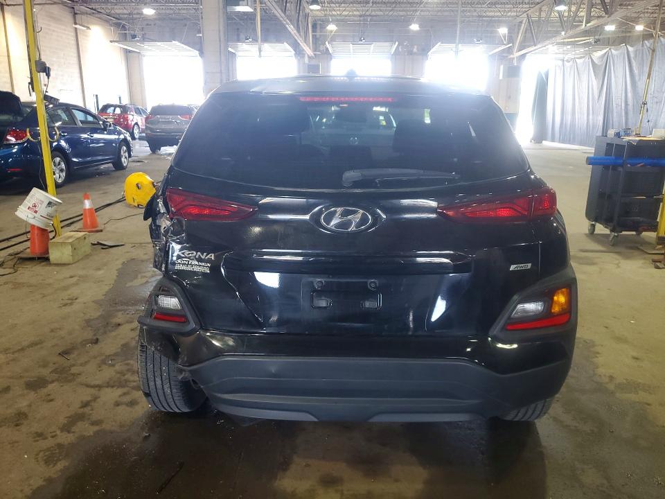 2018 Hyundai Kona VIN KM8K1CAA9JU130430 COPART salvage auction — REAR END, Ny - Mv-907A Salvage Certificate, sold $2,150 on 2026-07-06 (photo 6)