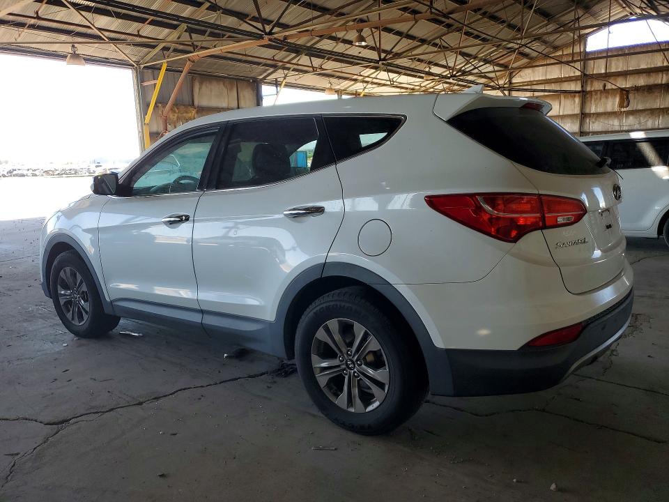 2015 Hyundai Santa fe VIN 5XYZT3LBXFG259966 COPART salvage auction — FRONT END, Az - Certificate Of Title, sold $2,750 on 2026-07-20 (photo 2)