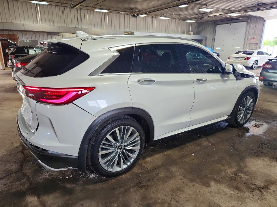 2024 Infiniti Qx50 VIN 3PCAJ5EB8RF112309 COPART salvage auction — FRONT END, WI, sold $7,900 on 2026-10-19 (photo 3)