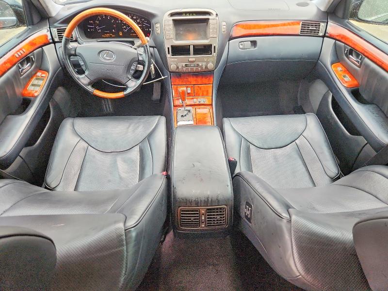 2005 Lexus Ls VIN JTHBN36F350174559 COPART salvage auction — REAR END, Tx - Salvage Vehicle Title, sold $250 on 2026-07-16 (photo 8)