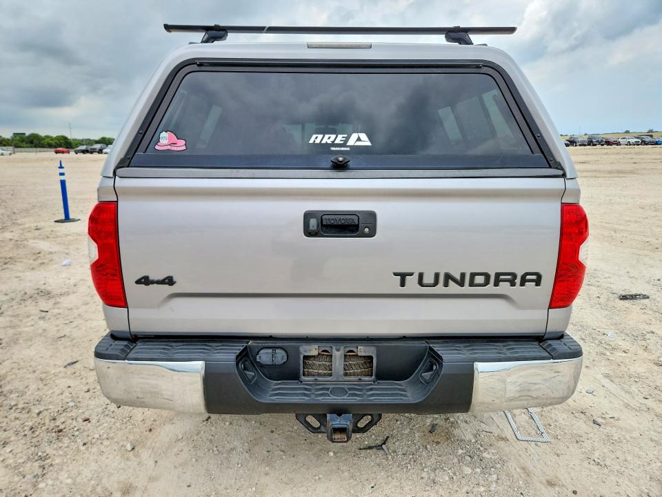 2016 Toyota Tundra VIN 5TFDW5F18GX575185 COPART salvage auction — FRONT END, TX - SALVAGE VEHICLE TITLE (P), sold $8,700 on 2026-07-16 (photo 6)