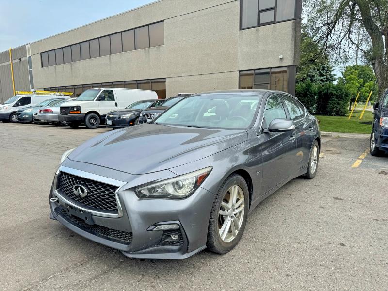 2018 Infiniti Q50 VIN JN1EV7AR6JM611757 COPART salvage auction — MECHANICAL, On - Permit No Brand - Unfit (P), sold $3,550 on 2026-07-16 (photo 2)
