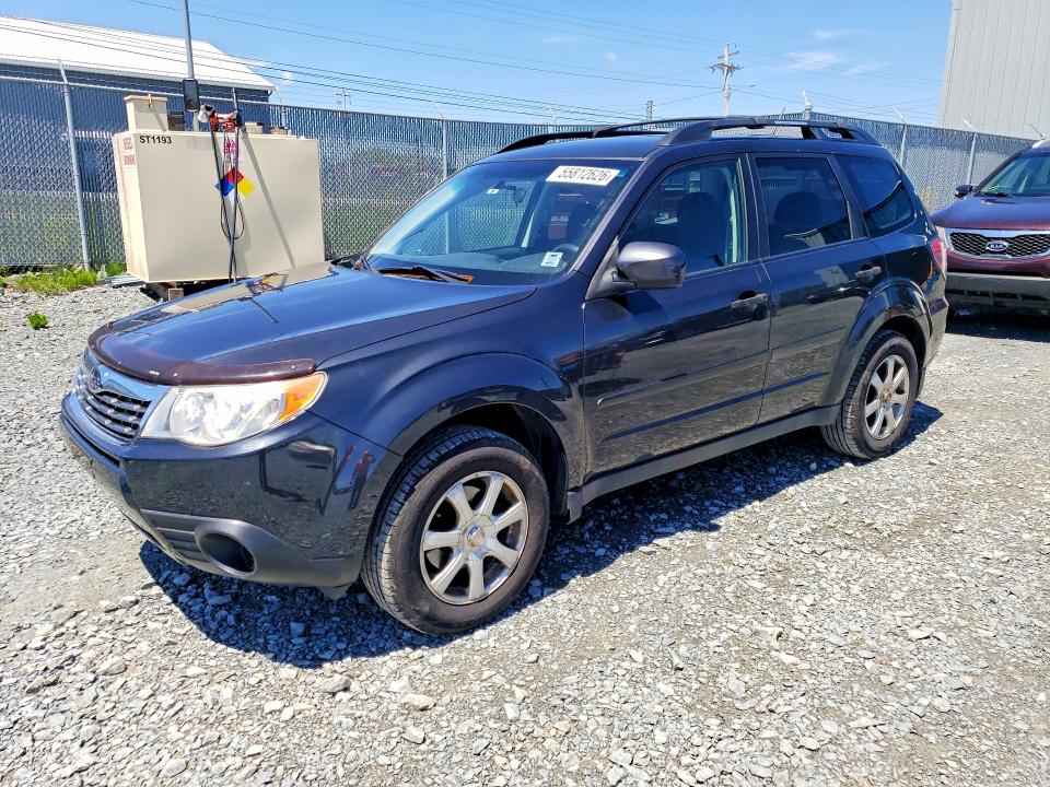 2010 Subaru Forester VIN JF2SH6BC9AG908470 COPART salvage auction — SIDE, Ns - Salvage Title, sold $250 on 2026-07-23 (photo 1)