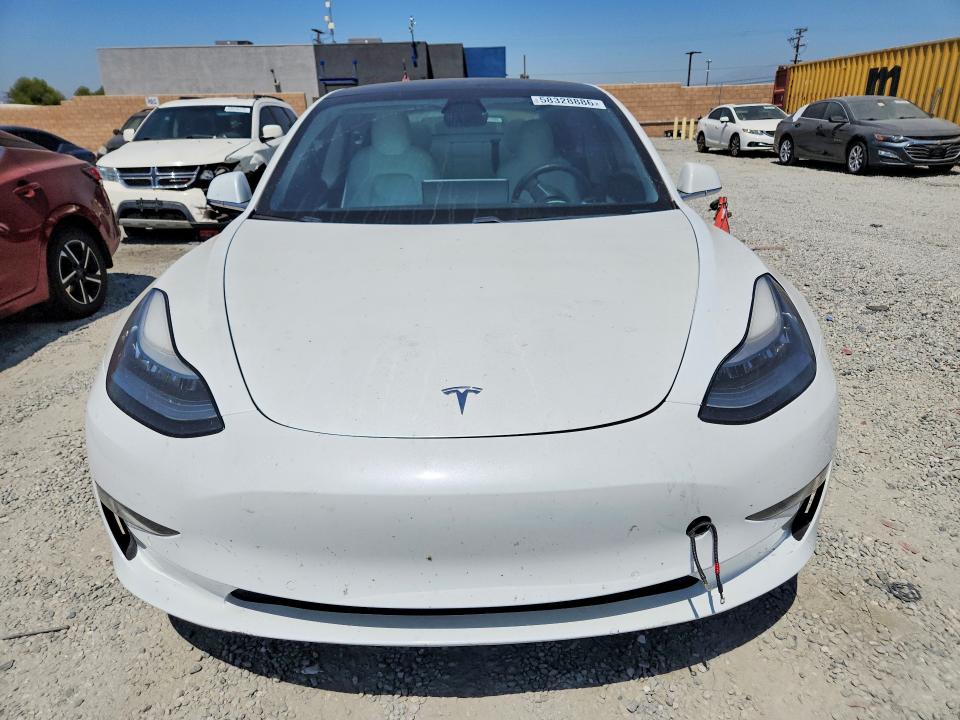 2019 Tesla Model 3 VIN 5YJ3E1EA7KF486932 COPART salvage auction — UNDERCARRIAGE, CA - SALVAGE CERTIFICATE, sold $3,450 on 2026-07-22 (photo 5)