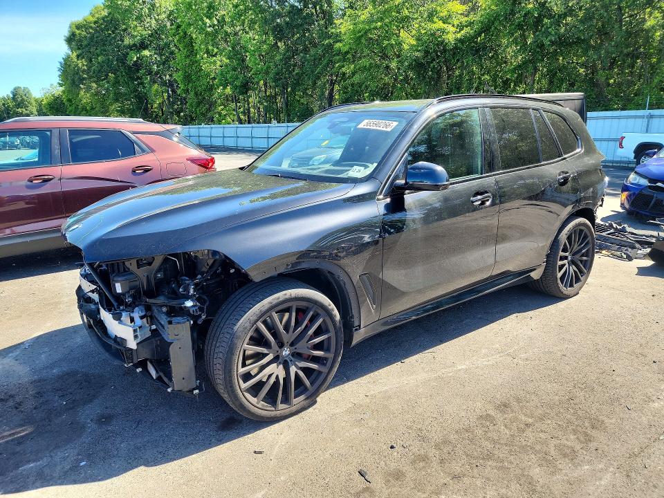 2022 BMW X5 VIN 5UXJU4C00N9K60752 COPART salvage auction — FRONT END, Nj - Cert Of Title-Salvage, sold $20,800 on 2026-07-30 (photo 1)