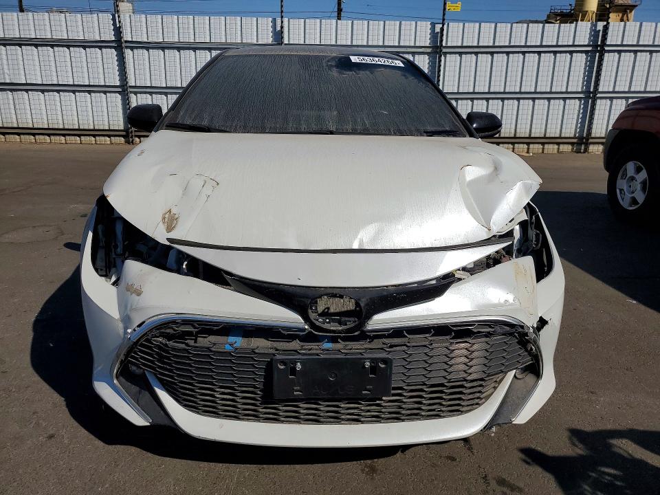 2021 Toyota Corolla VIN JTNC4MBE7M3144193 COPART salvage auction — FRONT END, Ca - Salvage Certificate, sold $5,100 on 2026-07-29 (photo 5)
