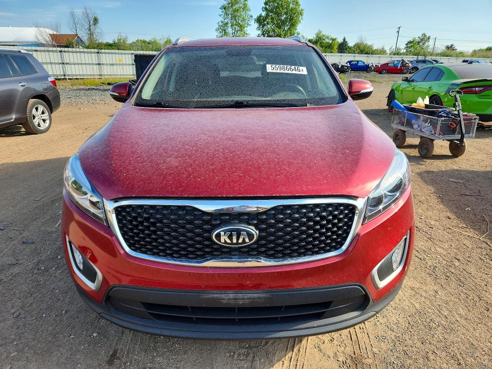 2018 Kia Sorento VIN 5XYPG4A35JG358796 COPART salvage auction — HAIL, OH - CERT OF TITLE-SALVAGE, sold $4,150 on 2026-07-02 (photo 5)