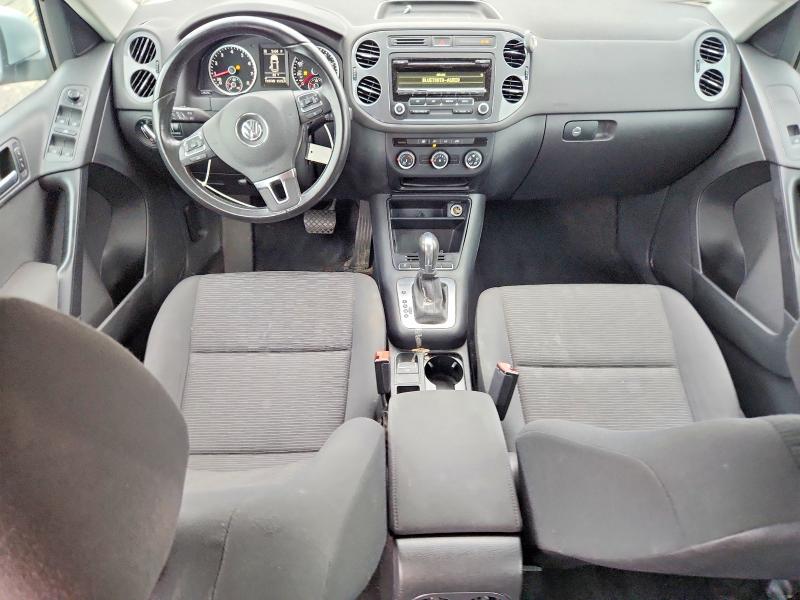 2014 Volkswagen Tiguan VIN WVGBV3AX7EW534572 COPART salvage auction — FRONT END, Wi - Junked Vehicle Bill Of Sale, sold $700 on 2026-07-07 (photo 8)