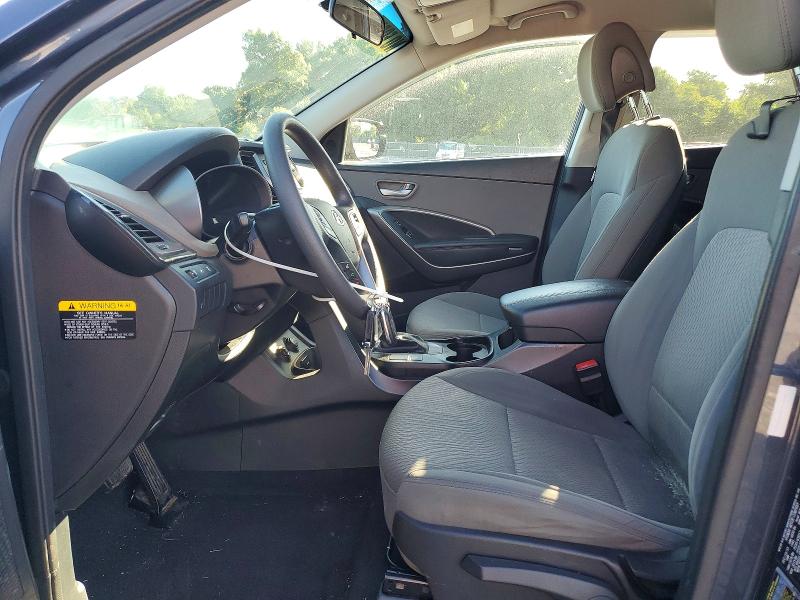 2016 Hyundai Santa fe VIN 5XYZT3LB0GG379101 COPART salvage auction — FRONT END, VA - CERT OF TITLE - SALVAGE, sold $2,450 on 2026-07-09 (photo 7)