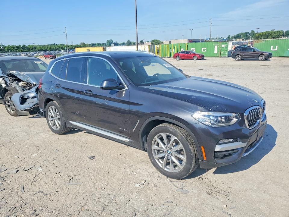 2018 BMW VIN 5UXTR9C53JLC82392 COPART salvage auction — REAR END, In - Cert Of Title-Salvage Title, sold $8,100 on 2026-07-10 (photo 4)