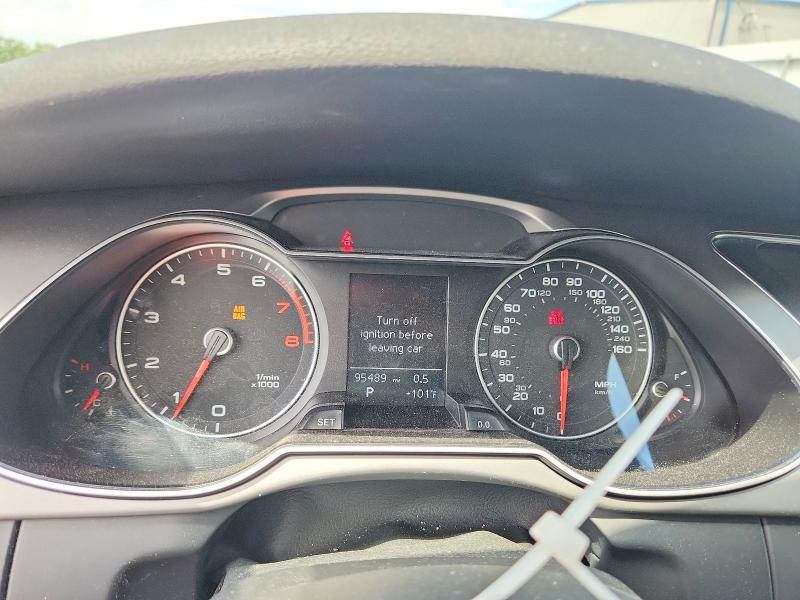 2014 Audi A4 VIN WAUFFAFL9EN033943 COPART salvage auction — FRONT END, Nc - Salvage Certificate Of Title, sold $3,000 on 2026-07-22 (photo 9)