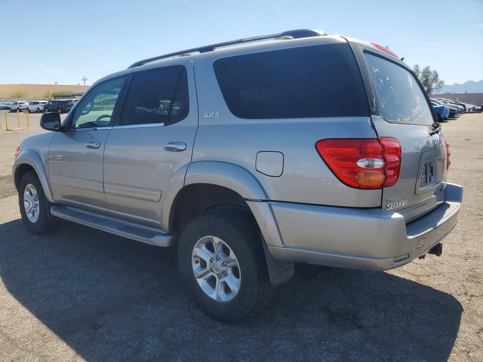 2003 Toyota Sequoia VIN 5TDBT44A63S150030 COPART salvage auction — FRONT END, Nv - Salvage Title, sold $1,800 on 2026-07-20 (photo 2)