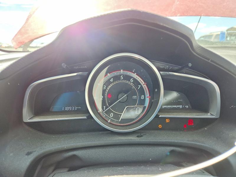 2016 Mazda 3 VIN JM1BM1N36G1339694 COPART salvage auction — FRONT END, Co - Public - Salvage Title, sold $1,350 on 2026-07-28 (photo 9)