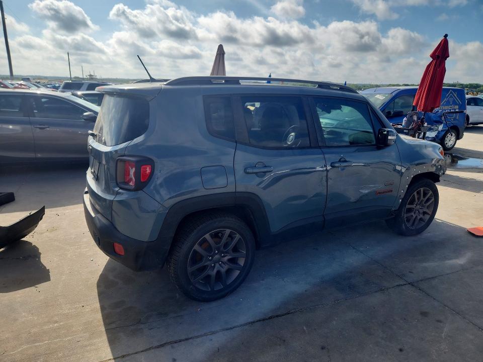 2016 Jeep Renegade VIN ZACCJABT1GPE31474 COPART salvage auction — FRONT END, Mt - Certificate Of Title, sold $750 on 2026-07-30 (photo 3)