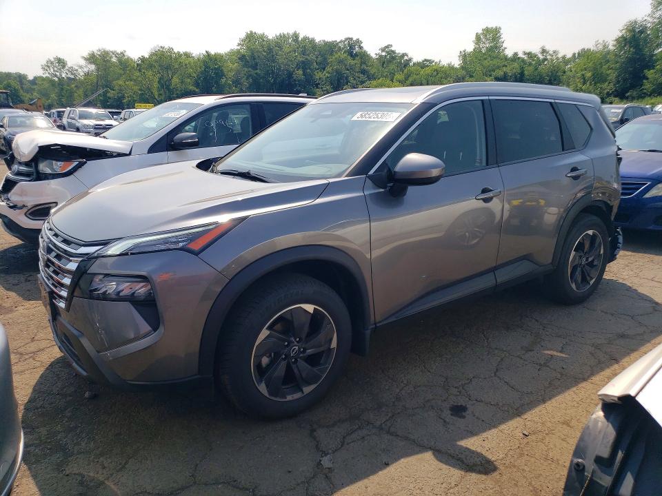 2025 Nissan Rogue VIN JN8BT3BB1SW151739 COPART salvage auction — REAR END, Ct - Cert Of Title-Salvage, sold $7,900 on 2026-07-17 (photo 1)