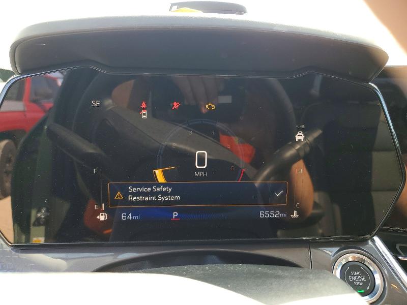 2025 Chevrolet Trax VIN KL77LKEP0SC340190 COPART salvage auction — FRONT END, Ca - Salvage Certificate, sold $7,100 on 2026-07-28 (photo 9)