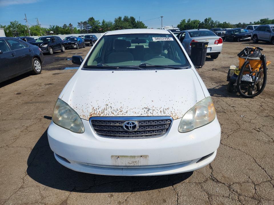 2005 Toyota Corolla VIN 2T1BR32E75C440691 COPART salvage auction — FRONT END, Ct - Certificate Of Title, sold $950 on 2026-07-02 (photo 5)
