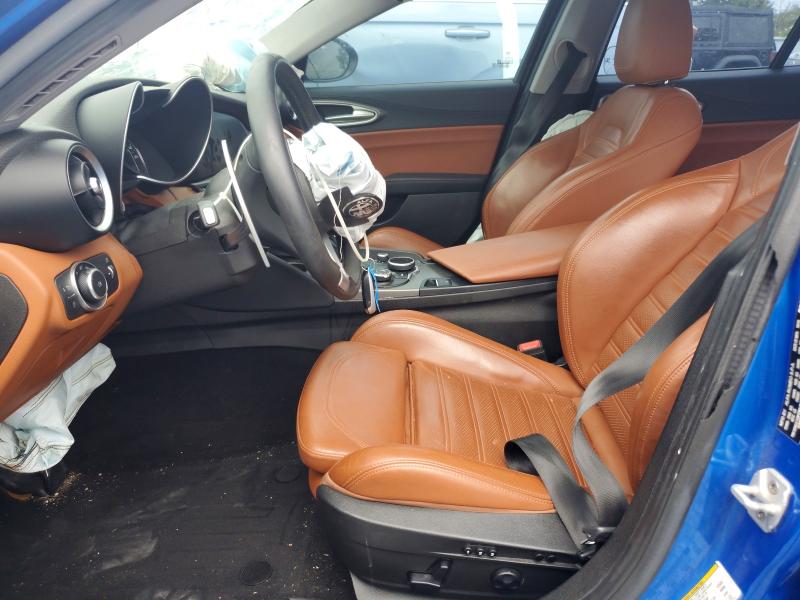 2019 Alfa romeo Giulia VIN ZARFAMBN9K7607201 COPART salvage auction — FRONT END, FL - CERTIFICATE OF TITLE, sold $2,100 on 2026-07-17 (photo 7)