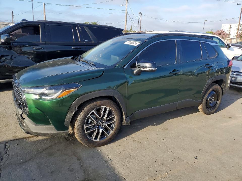 2026 Toyota Corolla cross VIN 7MUDAAAG5TV166697 COPART salvage auction — FRONT END, Ca - Salvage Certificate, sold $9,800 on 2026-07-20 (photo 1)